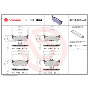 Brembo P50044 Brake Pad||p50044_Drw.Jpg||87||brmp50044||1753376