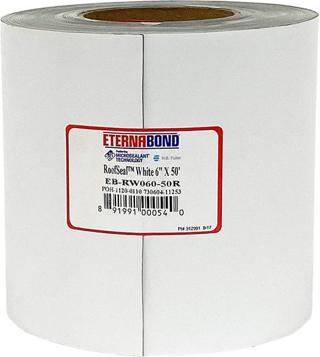 Eternabond 15061196 Roof Repair Tape||eb Roof Seal 6 Inch White.Jpg||85||e65ebrw06025r||2187052