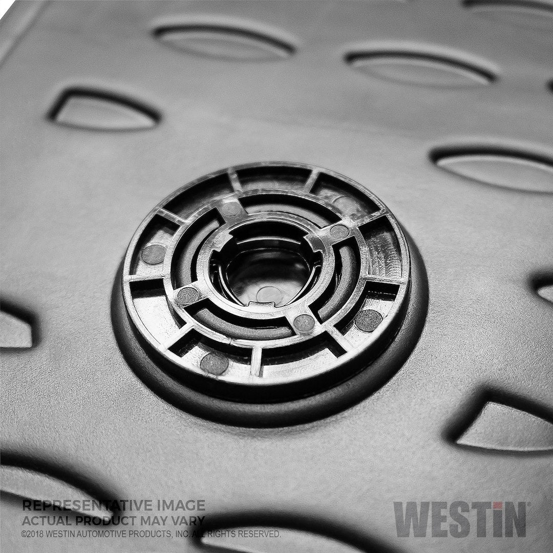 Product of Westin Automotive Profile 74-30-11025 Black Rubberized Polymer Floor Liner 