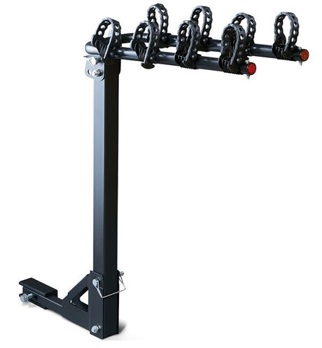 Product of Stromberg Carlson BC-108 4 Bikes Bike Frame Rests On Arms With Cradles And Straps Bike Rack - Receiver Hitch Mount 