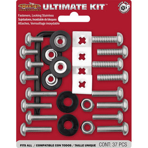 Cruiser 81500 License Plate Mounting Hardware||81500_P01-Locking-Fasteners_Ult-Kit_Stainless_Star-Pin-Inpack.Jpg||86||c3481500||2294281