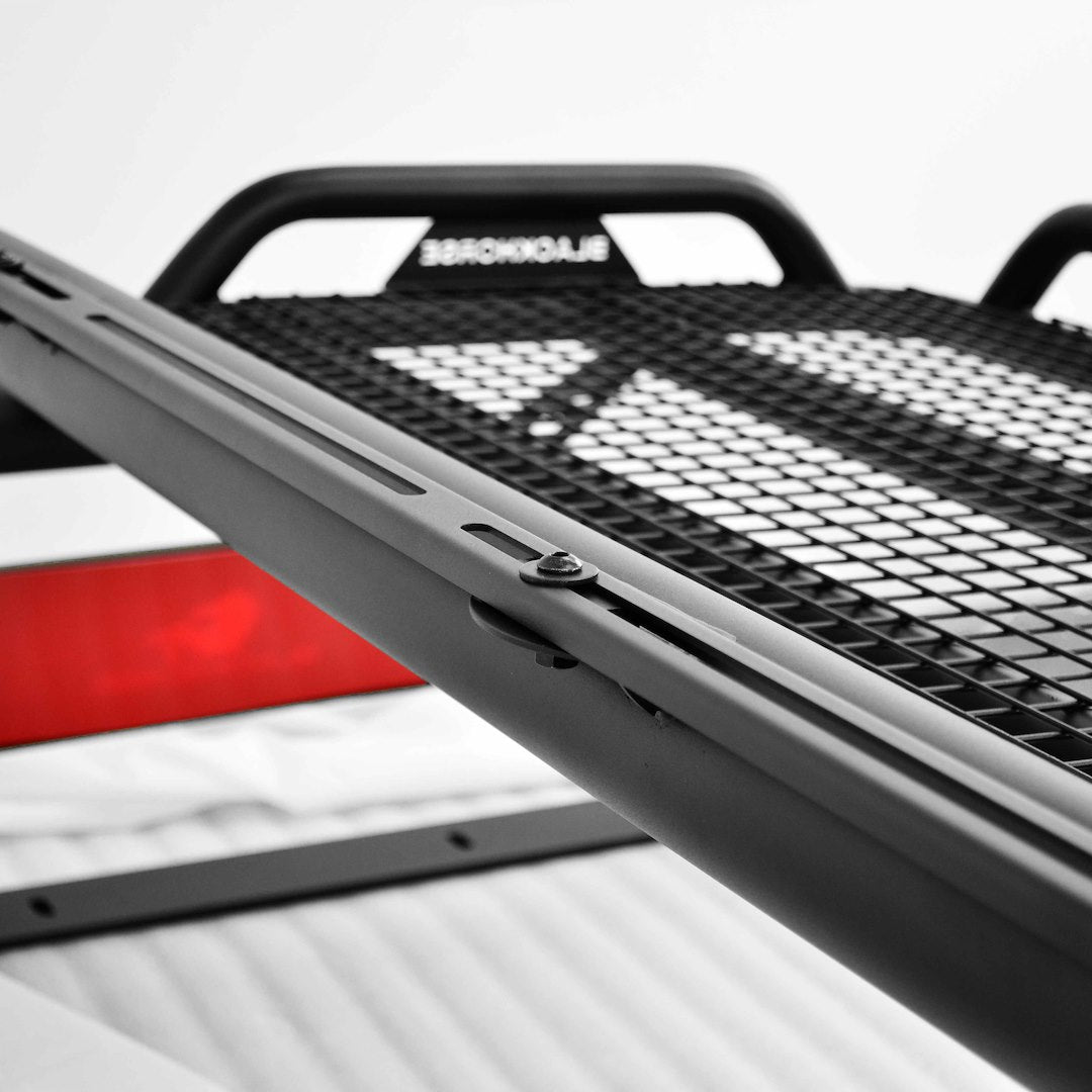 Product of Black Horse Offroad RB-BA1B Tubular Powder Coated Steel Truck Bed Bar 