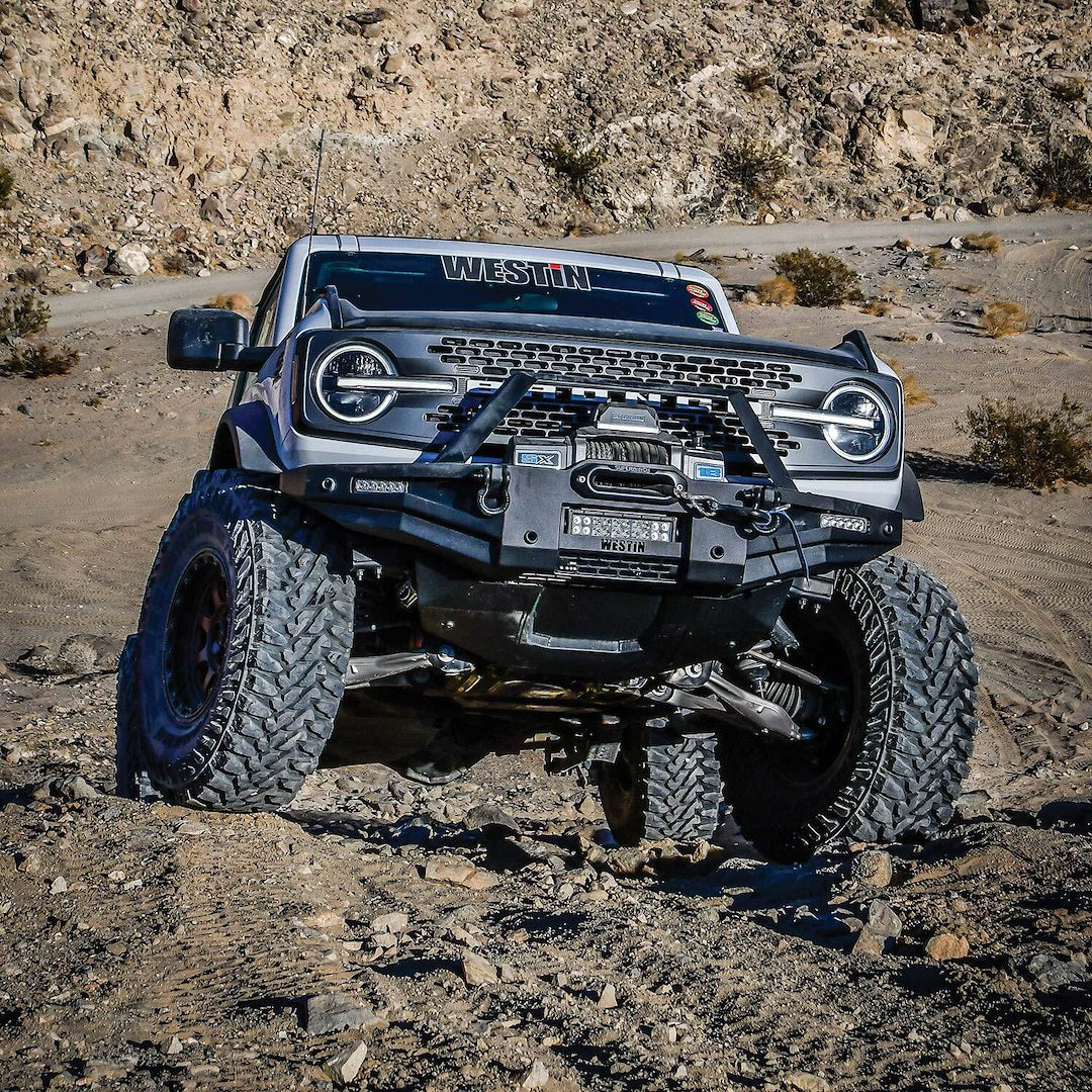 Product of Westin Automotive 59-741255 Bull Bar  with skid plate 
