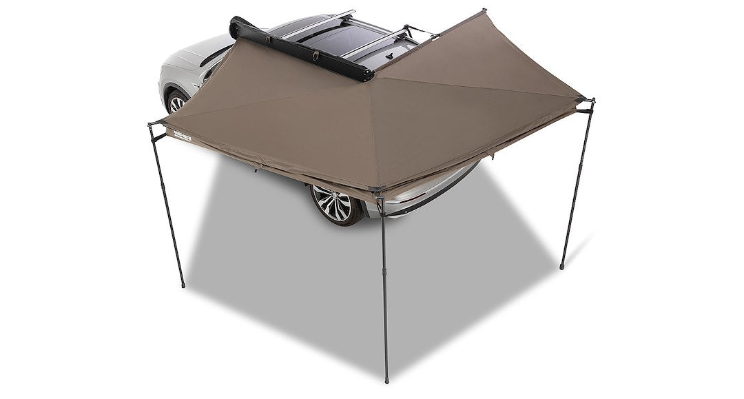 Product of Rhino-Rack USA 33300 SUV/Pickup Overlanding Manual Awning , Gray Solid 