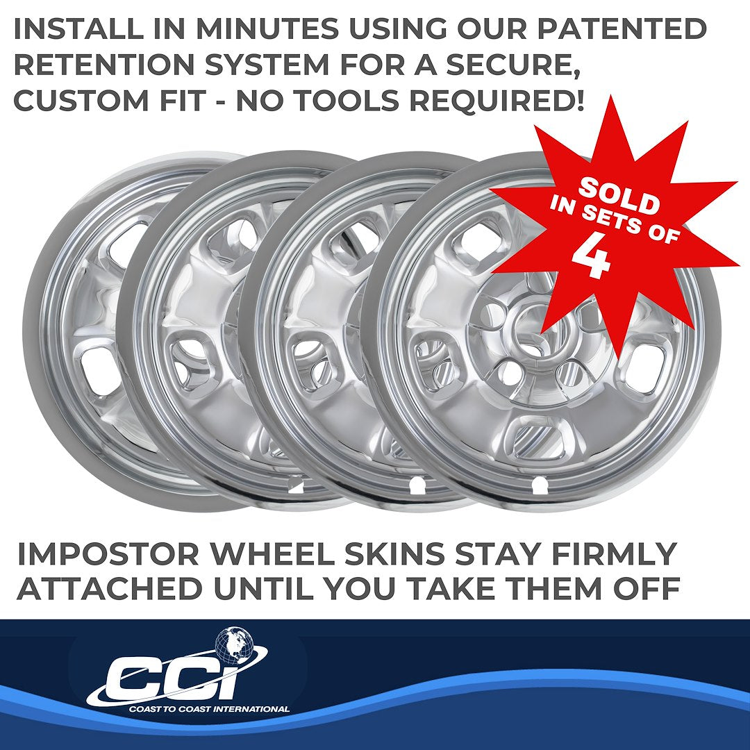 Product of Coast To Coast IWCIMP88X Silver Set Of 4 