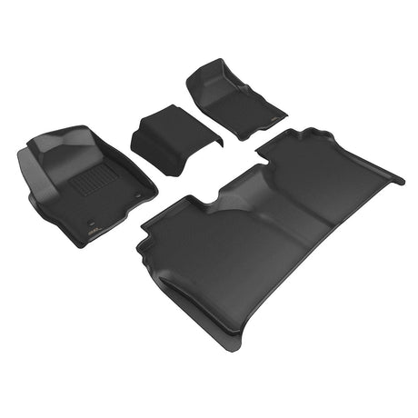 Product of 3D Mats KAGU L1GM03101509 Black Thermoplastic Rubber Of Carbon Fiber Texture Floor Liner 