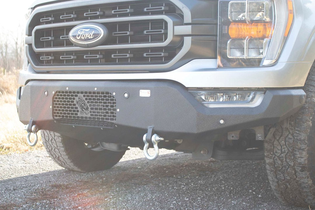 Product of Fishbone Offroad FB22366 Pelican Steel Powder Coated Bumper 