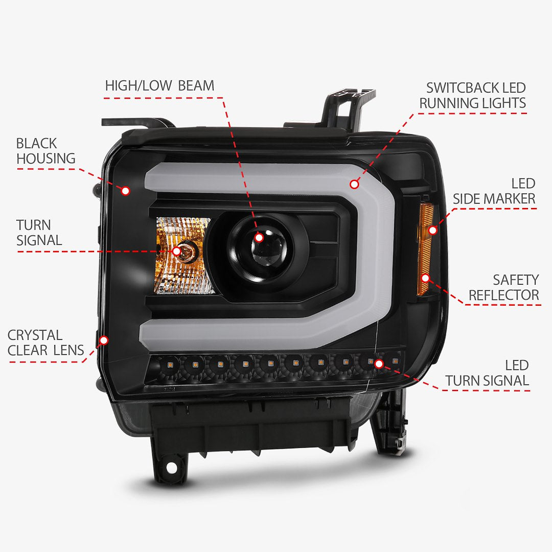 Product of Anzo Usa 111487 Headlight Assembly
