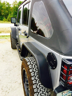 Product of DV8 Offroad FENDB-02 Non-Exposed Fasteners Black Fender Flare - Set Of 4 