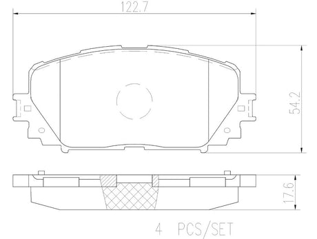 Brembo P83101n Brake Pad||p83101n_2.Jpg||86||brmp83101n||2091762
