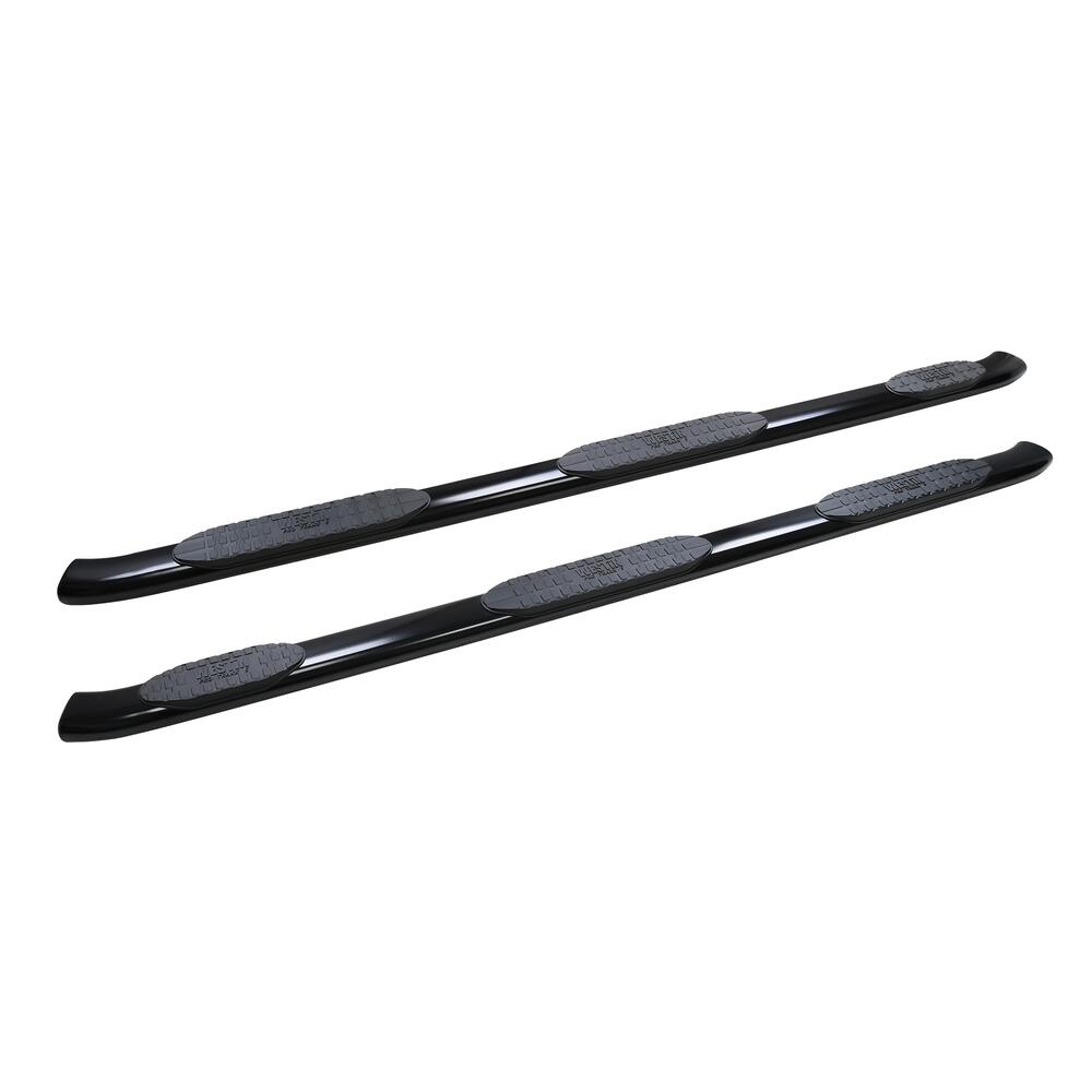Product of Westin Automotive 21-534725 Black Powder Coated Oval Nerf Bar - Truck Wheel To Wheel 