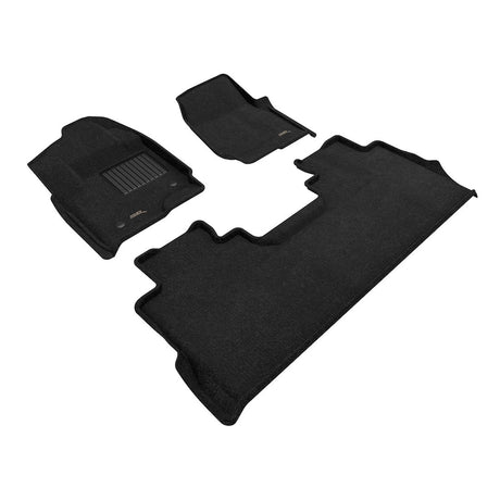 Product of 3D Mats KAGU L1FR10704709 Black Thermoplastic Rubber Of Carbon Fiber Texture Floor Liner 
