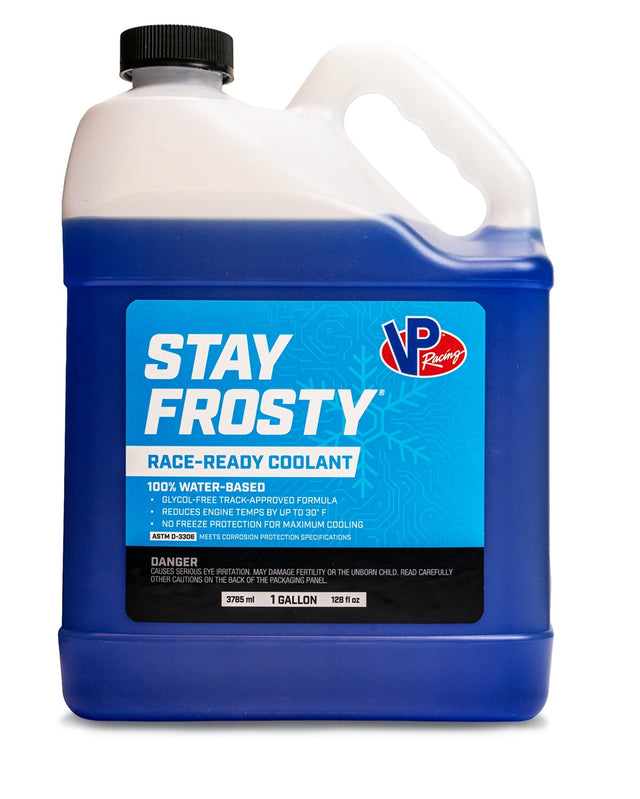 Vp Racing 23051 Engine Coolant||pn23051_Stayfrosty_Raceready_1gal_Front.Jpg||85||v4523051||1837777