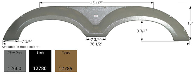 Product of Icon 12780 Fender Skirt