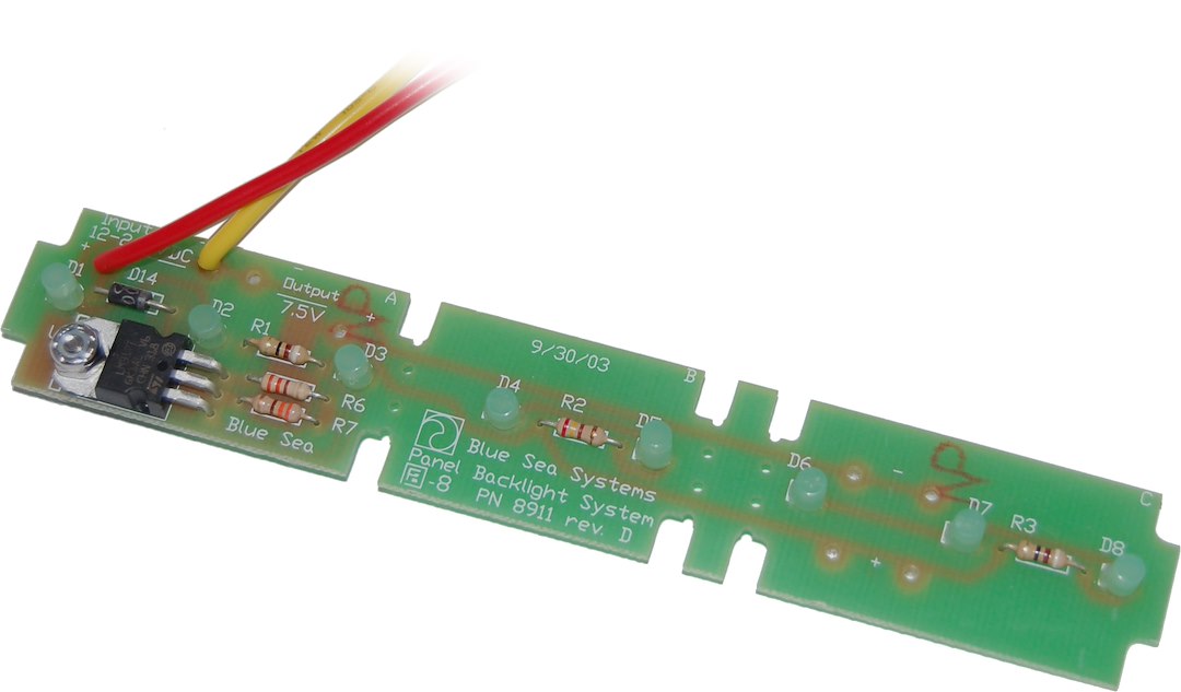 Blue Sea 8065-Bss Power Distribution Box Indicator Backlight||||85||b6z8065bss||2006432
