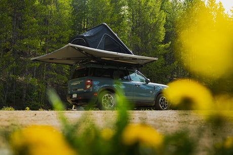 Product of Freespirit Recreation 400-RSQUICKSETAWNING SUV/Pickup Overlanding Manual Awning , Gray Solid 