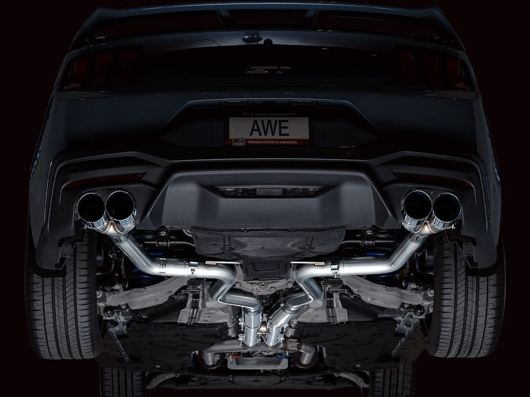 Product of AWE Tuning 3020-42650 Track Edition Cat-Back System Dual Exhaust System Kit 