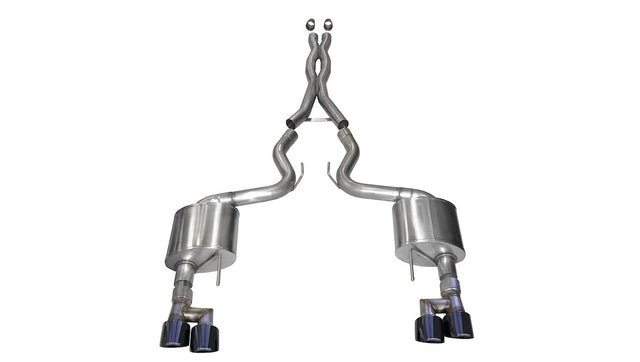 Product of Corsa Performance 21040BLK Xtreme Cat Back System Dual Exhaust System Kit 