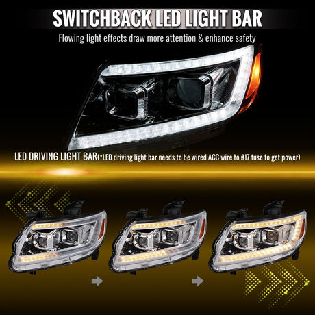 Spec-D Tuning 2lhp-Col15-Sq-Rs Headlight Assembly||2lhp-Col15-Sq-Rs_1.Jpg||86||sdtpcol15sqrs||2219547