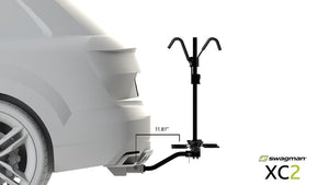 Product of Swagman 64650 2 Bikes Bike Wheel Rests In Loop Bike Rack - Receiver Hitch Mount No 