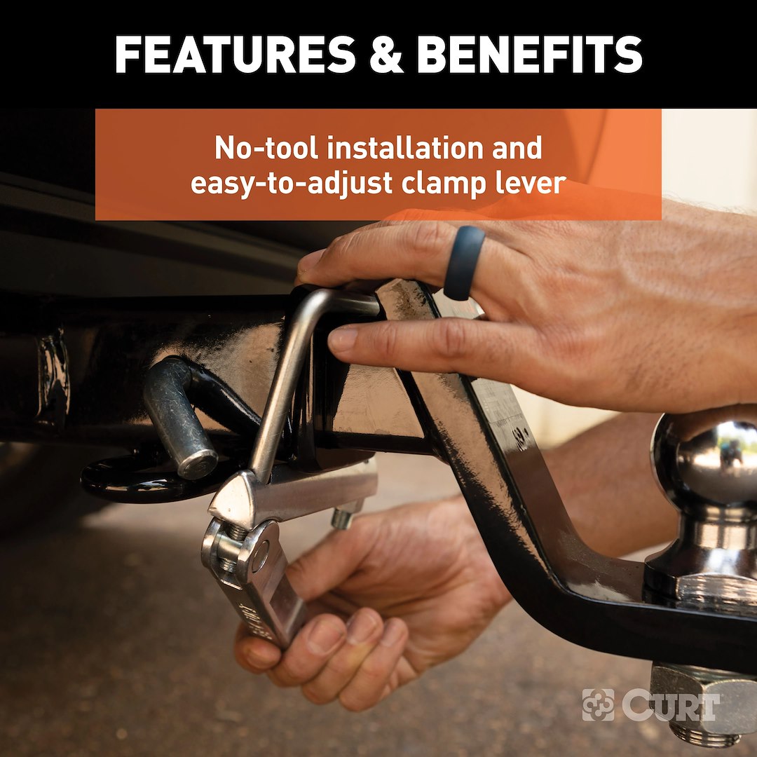 Curt 22325 Trailer Hitch Receiver Tube Anti Rattle Bracket||22325_3008x1990_Fd.Jpg||89||c9322325||888771