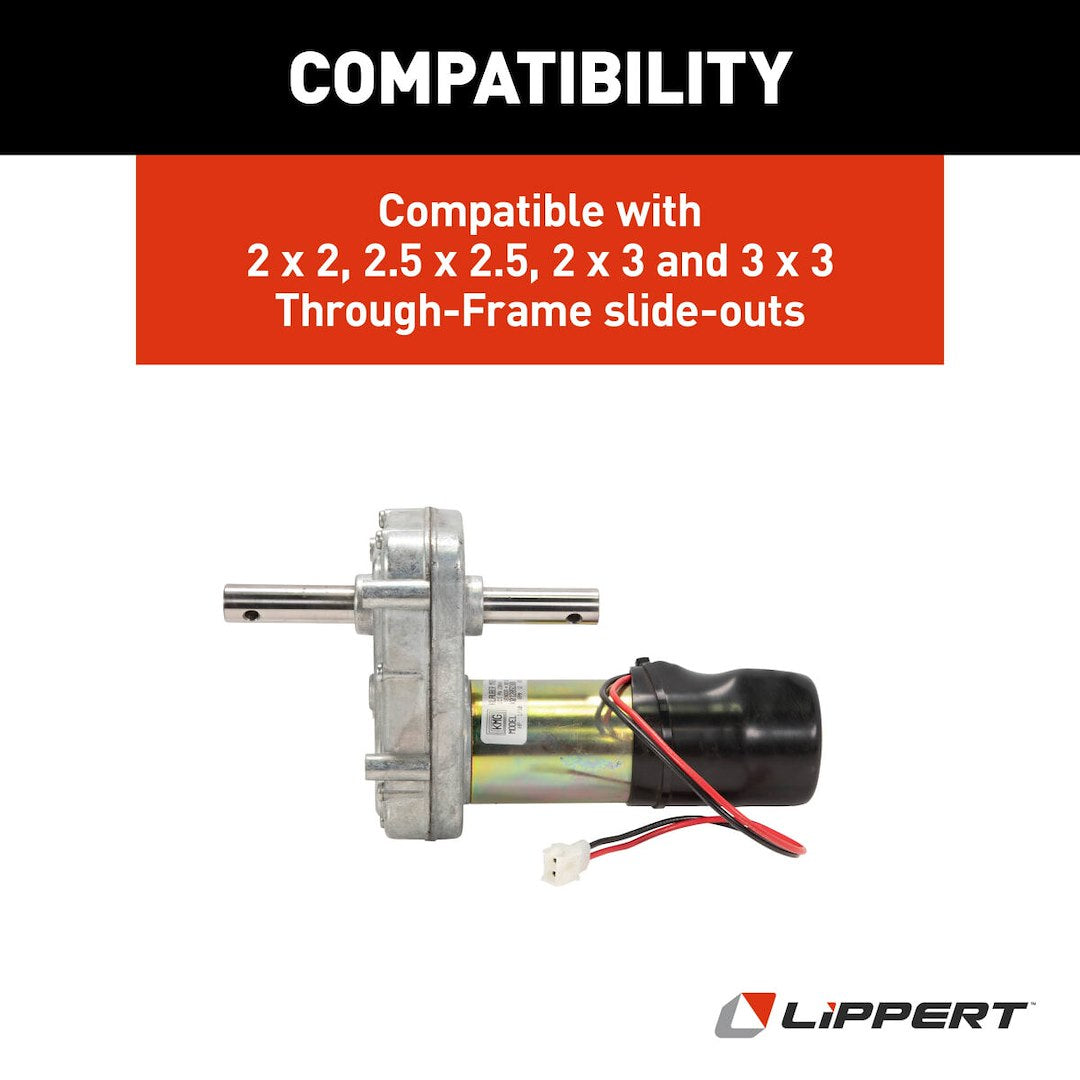 Product of Lippert Components 138449 Lippert 3 X 3 Through Frame Slide Outs Slide Out Motor 