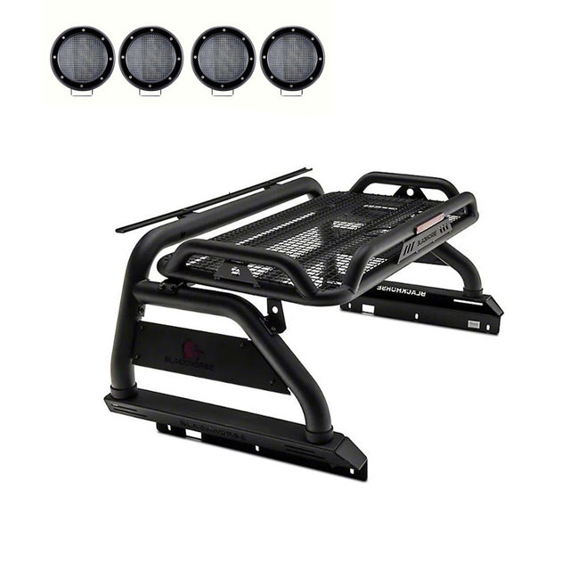 Black Horse Offroad Atrb7bk-Plfb Truck Bed Bar||atrb7bk-Plfb_1.Jpg||85||blkatrb7bplfb||2469035