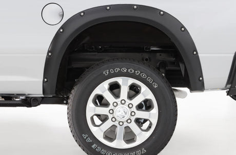 Product of Bushwacker 50038-02 Pocket Style/ Exposed Fasteners Black Fender Flare - Set Of 2 