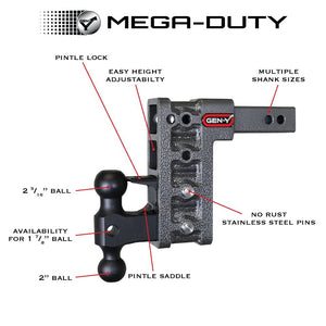 Gen-Y Hitch Gh-613 Trailer Hitch Ball Mount||gh-613_1.Jpg||86||gyhgh613||1369123