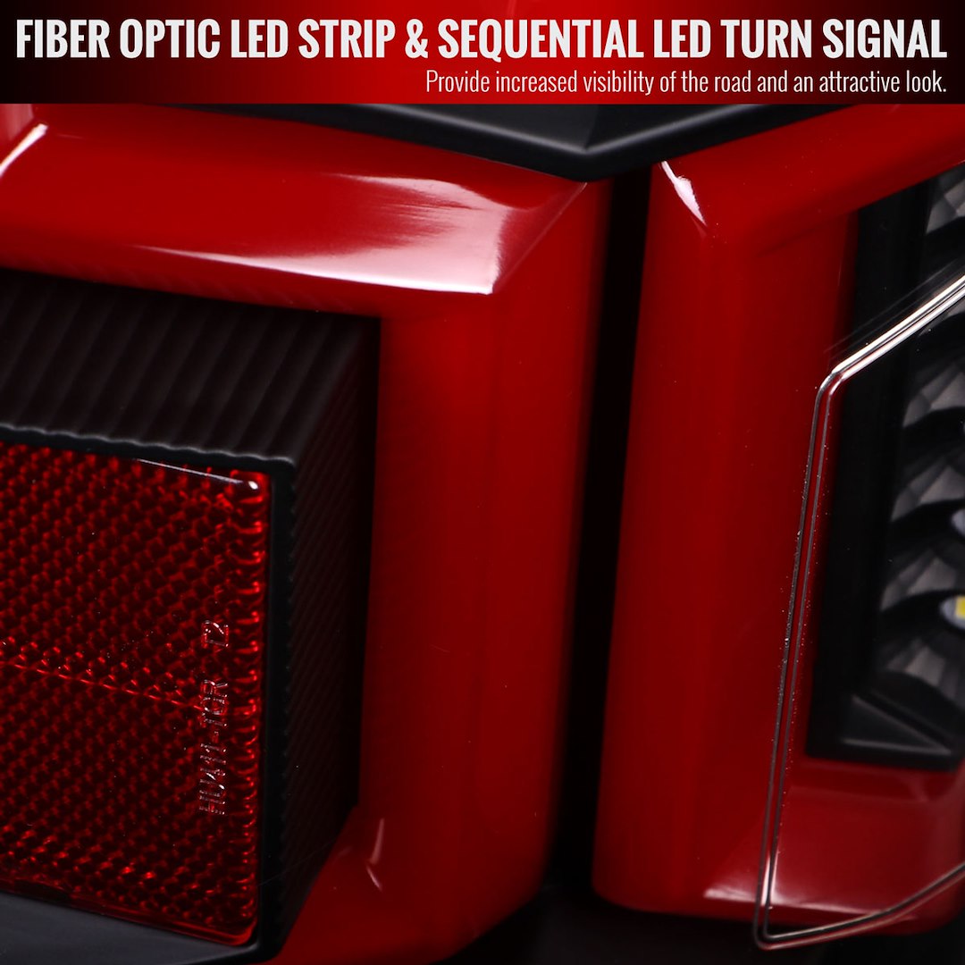 Product of Spec-D Tuning LT-RAM1925JRLD-SQ-TM Tail Light Assembly 