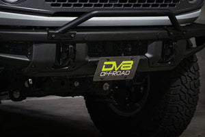 Dv8 Offroad Lpbr-01 License Plate Relocation Kit||front-Bronco-License-Plate-Bracket.Jpg||92||dv8lpbr01||1628025