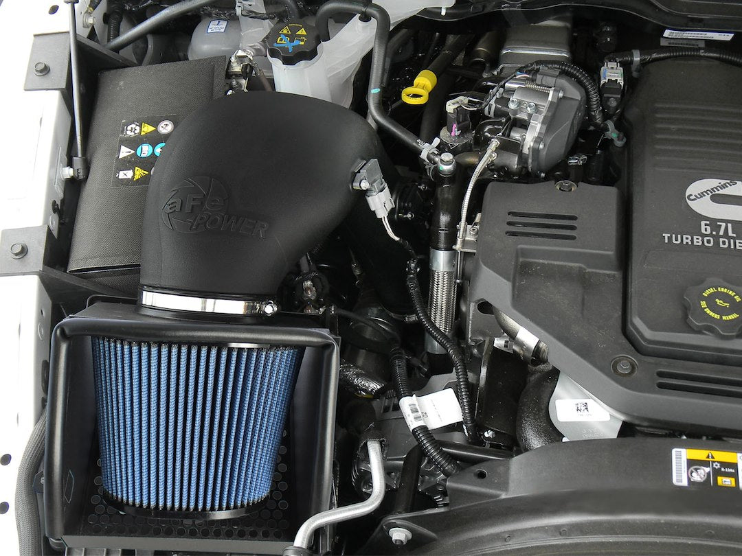 Product of Advanced FLOW Engineering 54-32412 Matte Street Cold Air Intake w/ Blue Filter 