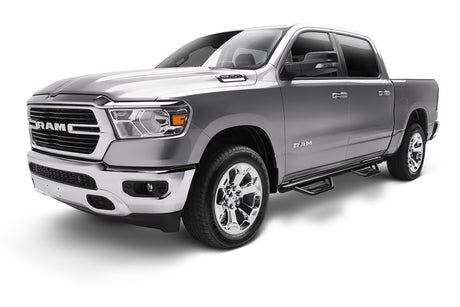 N-Fab Hpd1980cc-Tx Nerf Bar||nfbnfab-Podium-Lg-Black-Textured-2019-Ram-1500-Silver-Studio-01.Jpg||86||n21hpd1980cct||1546916