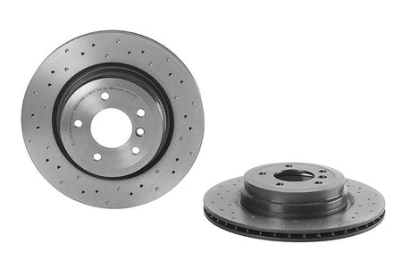Product of Brembo 09A2701XC02 Xtra Vented Cross Drilled 1 Piece Brake Rotor 