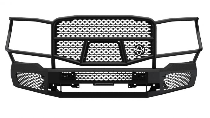 Product of Ranch Hand MFG201BM1 Midnight Series Steel Matte Textured Powder Coated Bumper 