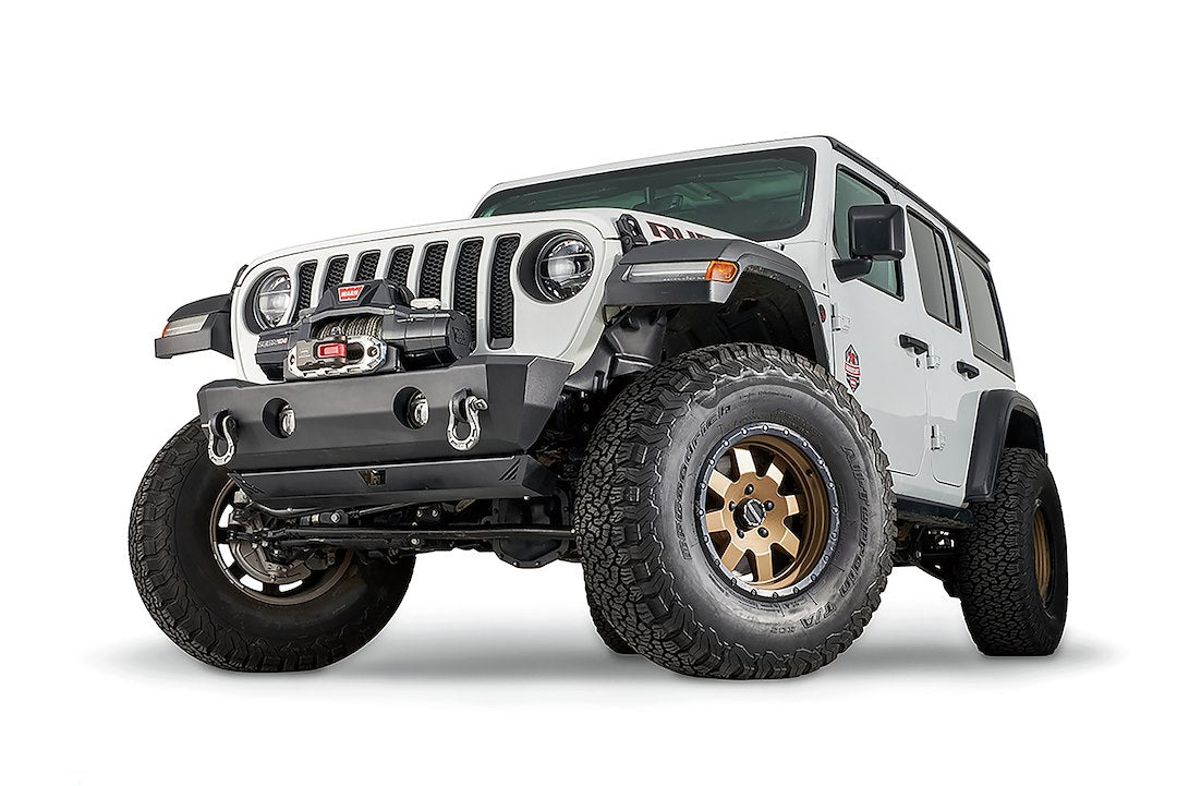 Product of Warn 102510 Rock Crawler Steel Powder Coated Bumper 