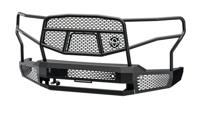 Product of Ranch Hand MFC201BM1 Midnight Series Steel Matte Bumper 