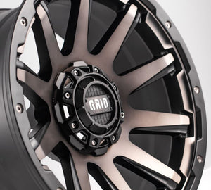 Product of Grid Wheels 20x9 Black With Metallic Dust Face Wheel - Not Applicable Bolt Pattern 