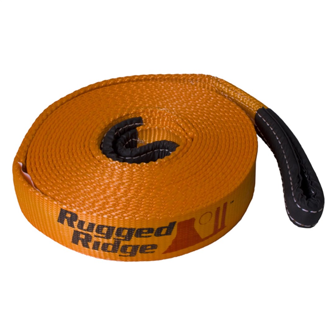 Product of Rugged Ridge 15104.02 Recovery Strap 30 Feet Orange Nylon 