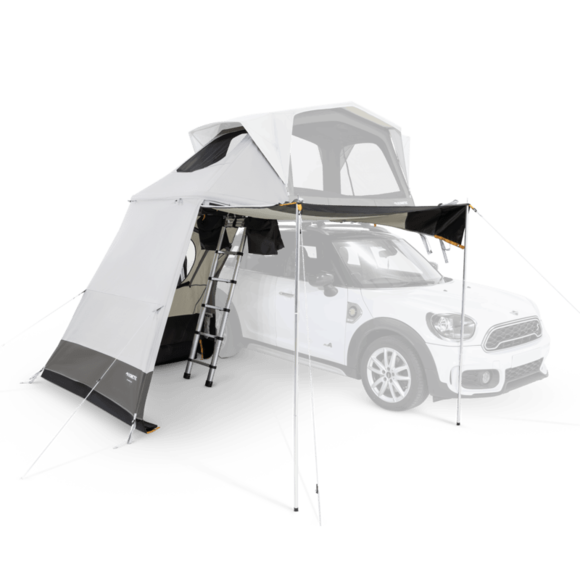 Product of Dometic Outdoor Division 9120002266 SUV/Pickup Overlanding Manual Awning , White Solid 