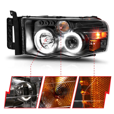 Product of Anzo Usa 111490 Headlight Assembly