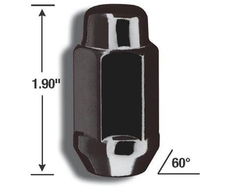 Product of Gorilla 41197XLBCB 60 Degree Conical Bulge 9/16x18 Lug Nut 