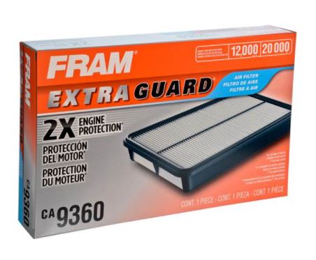 Fram Filter Ca9360 Air Filter||ca9360_R1.Jpg||88||f24ca9360||960138