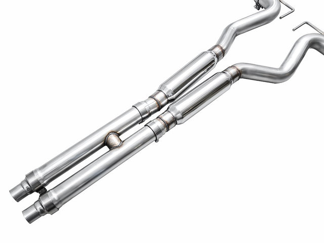 Product of AWE Tuning 3020-43375 Track Edition Cat-Back System Dual Exhaust System Kit 