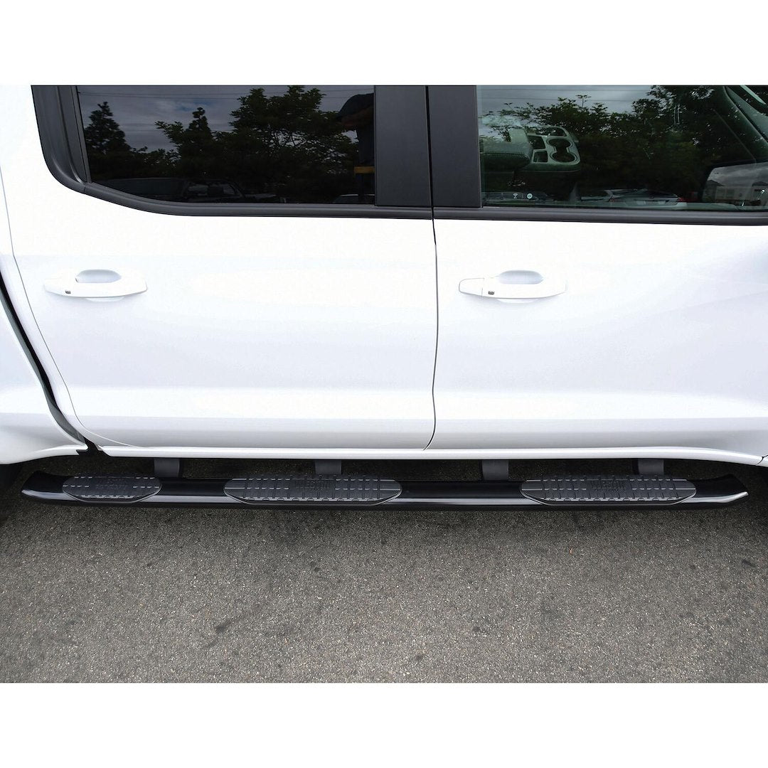 Product of Westin Automotive 21-534685 Black Powder Coated Oval Nerf Bar - Truck Wheel To Wheel 