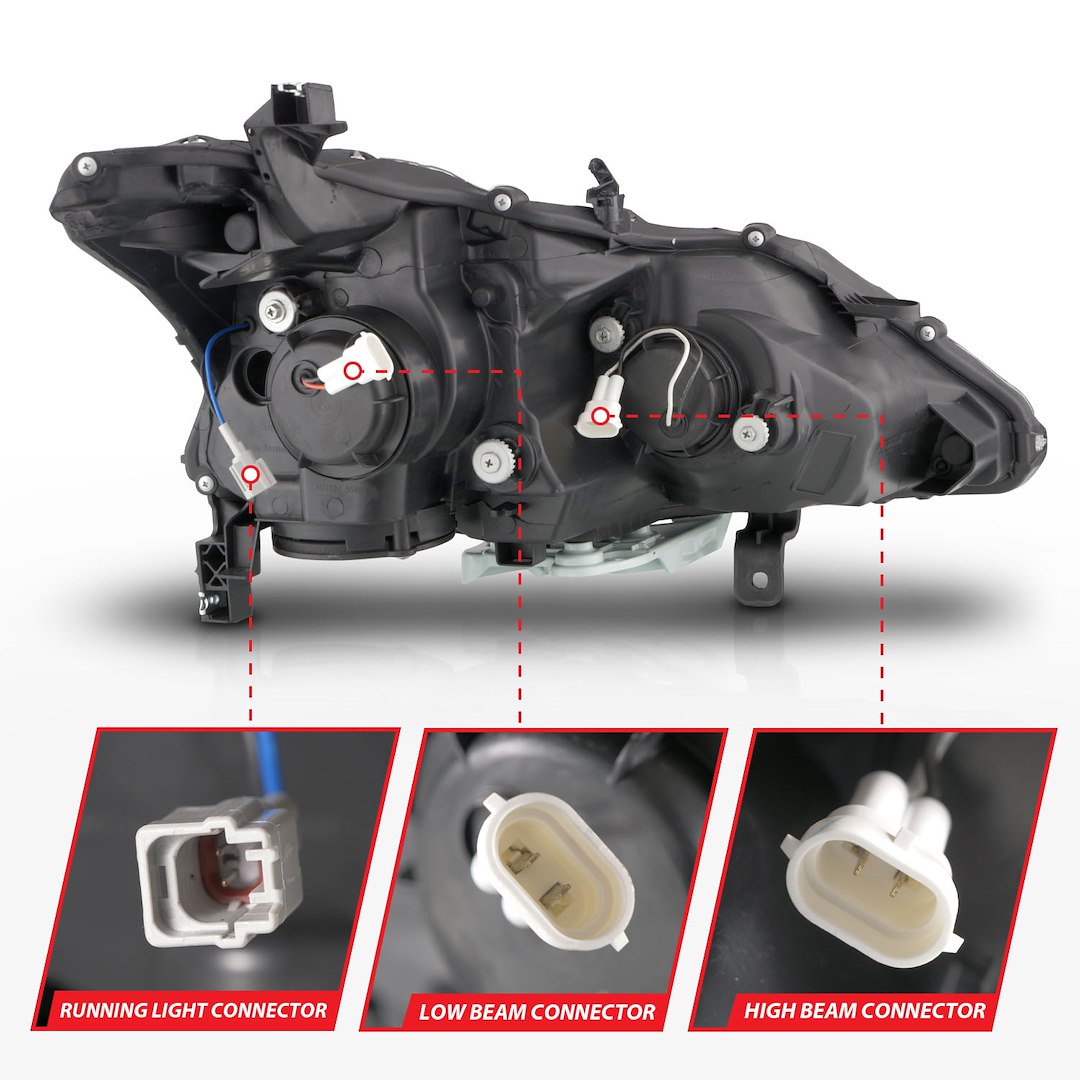 Anzo Usa 121569 Headlight Assembly||||88||a1r121569||2002026