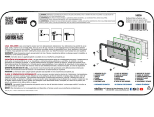 Cruiser 16650 License Plate Frame||16650_4.Png||90||c3416650||2213183