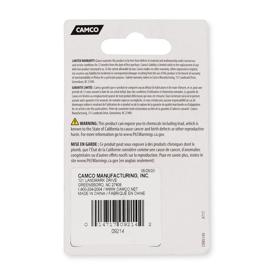 Camco 09214 Water Heater Access Door Hardware||09214_4.Jpg||89||c1w09214||1182586