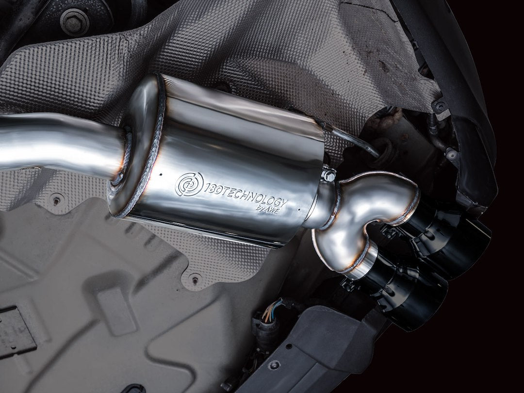 Product of AWE Tuning 3015-43625 Touring Edition Cat-Back System Dual Exhaust System Kit 