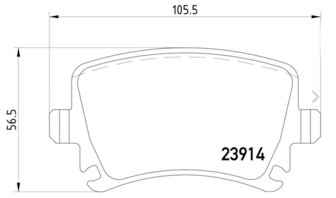 Product of Hella 355010601 Brake Pad - 